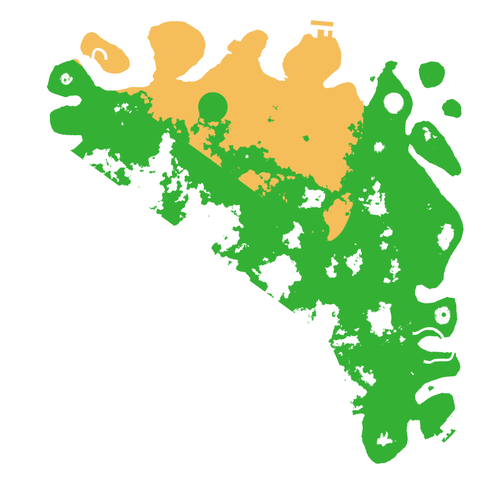 Biome Rust Map: Procedural Map, Size: 4500, Seed: 103281011