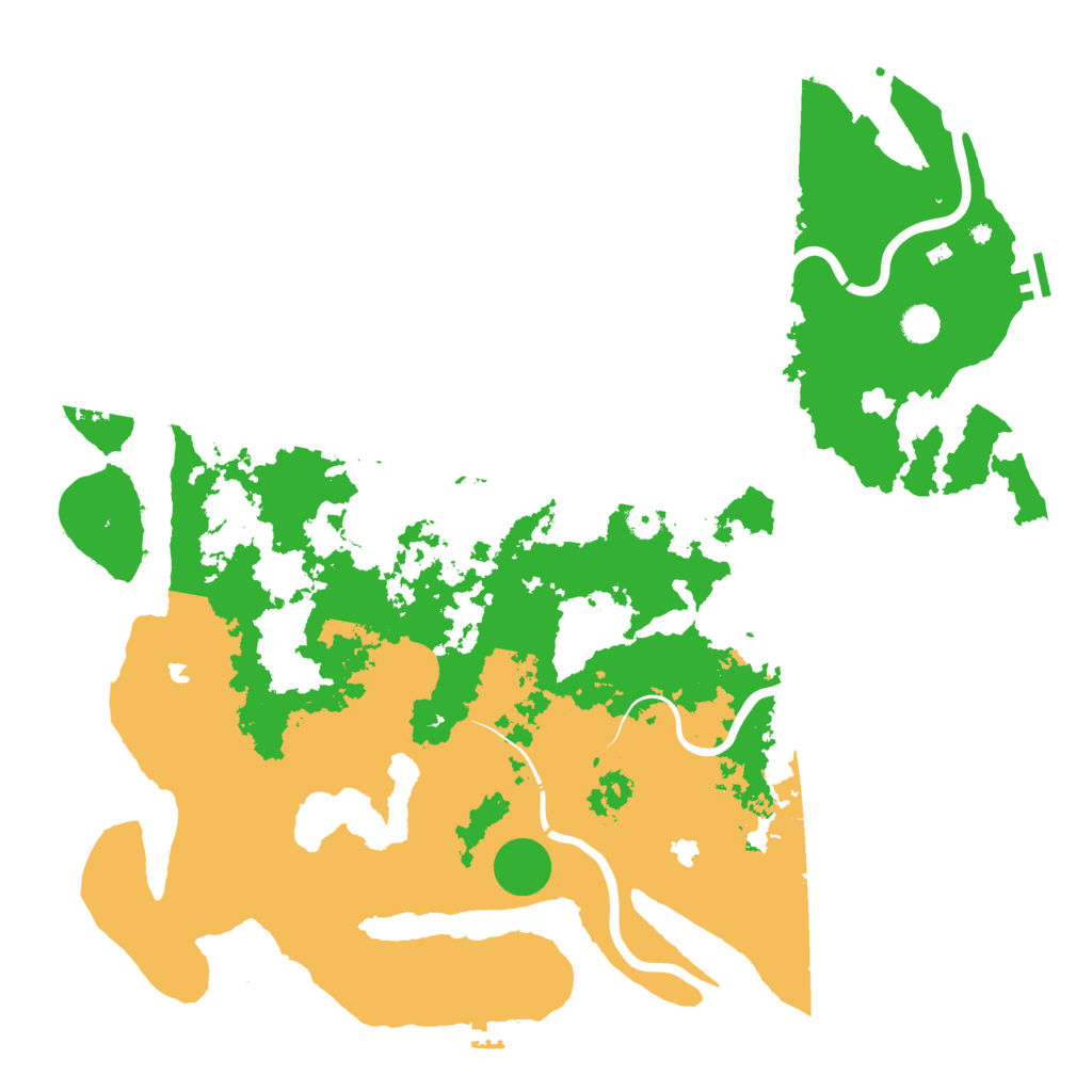Biome Rust Map: Procedural Map, Size: 5000, Seed: 845675