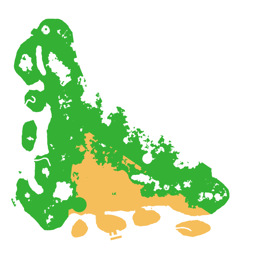 Biome Rust Map: Procedural Map, Size: 4500, Seed: 524567318