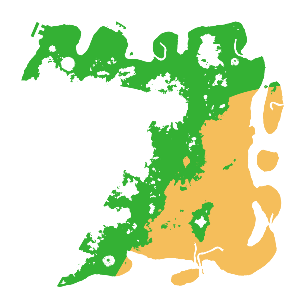 Biome Rust Map: Procedural Map, Size: 4000, Seed: 2043001791