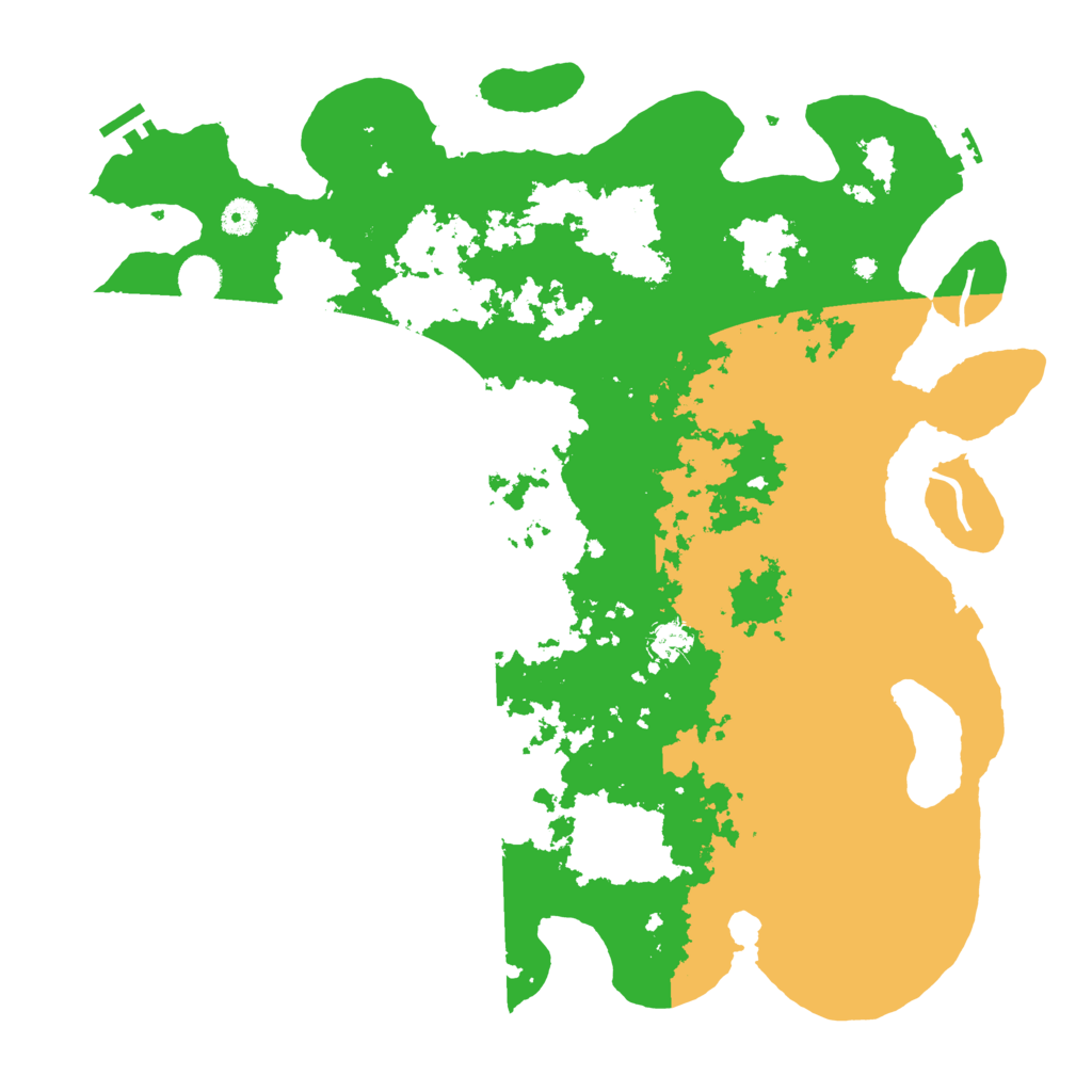 Biome Rust Map: Procedural Map, Size: 4500, Seed: 160188360