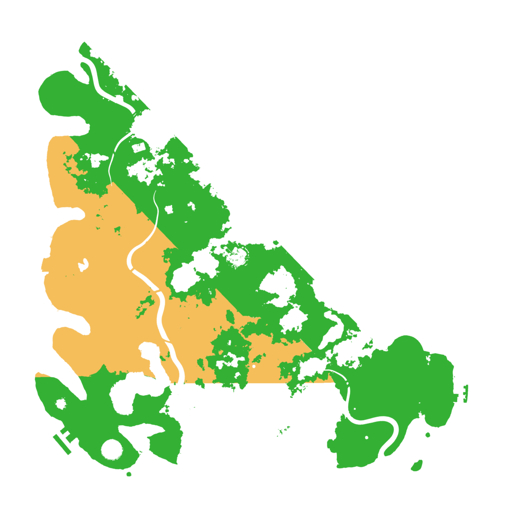 Biome Rust Map: Procedural Map, Size: 4335, Seed: 6003992