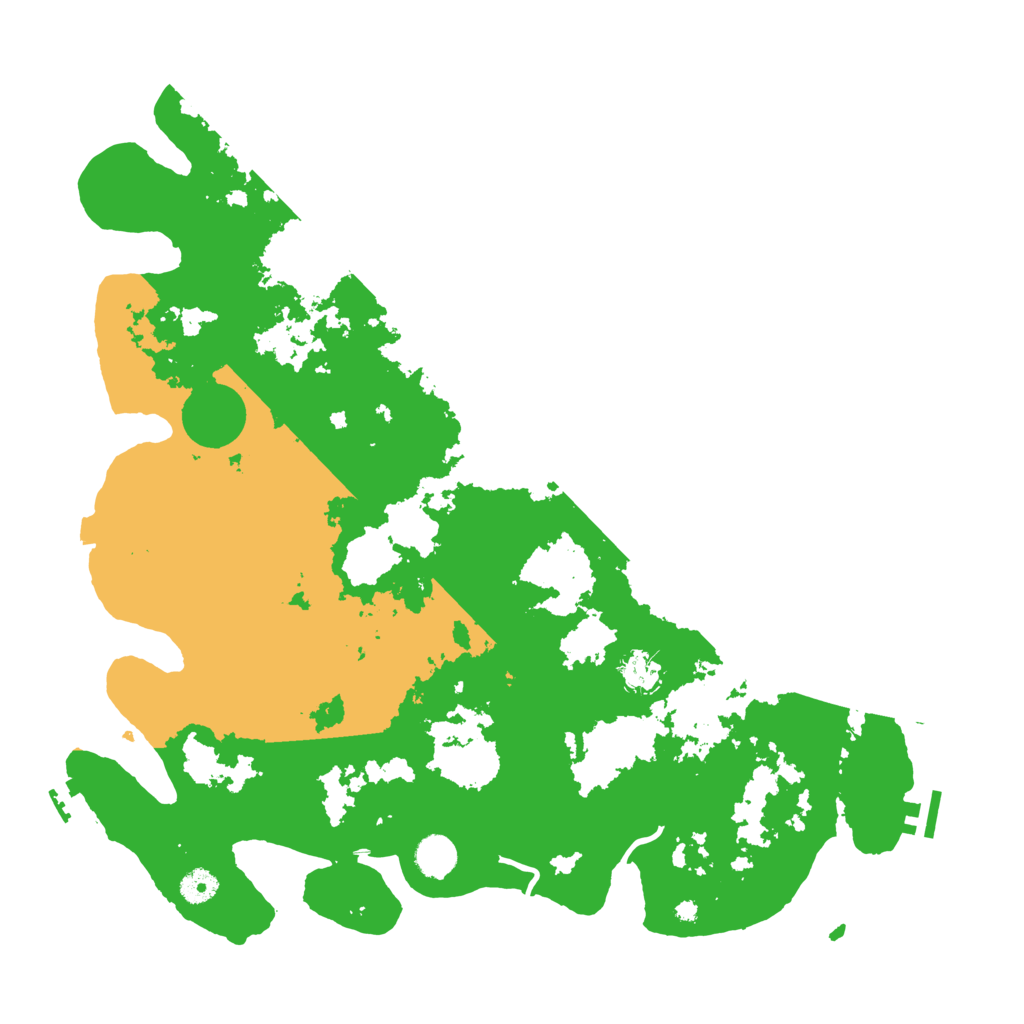 Biome Rust Map: Procedural Map, Size: 4335, Seed: 6003992