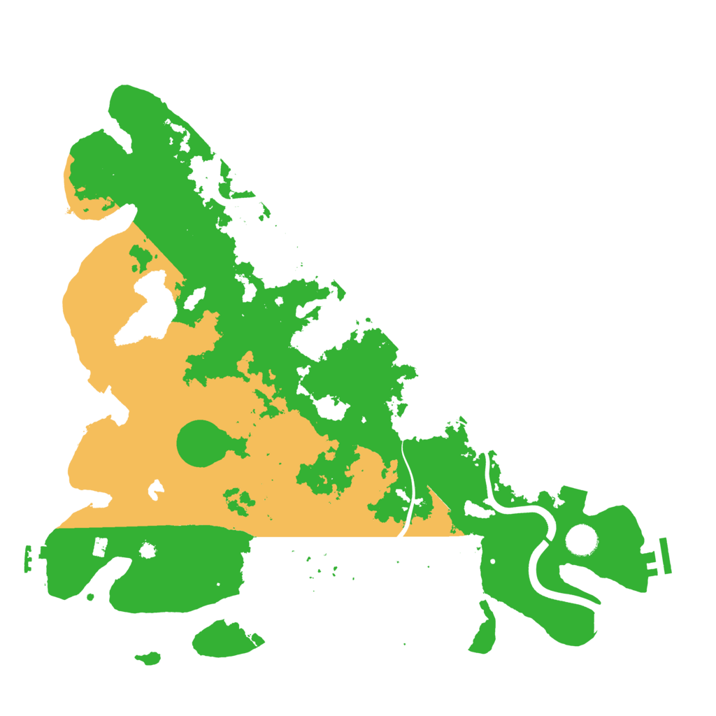 Biome Rust Map: Procedural Map, Size: 4000, Seed: 260245438