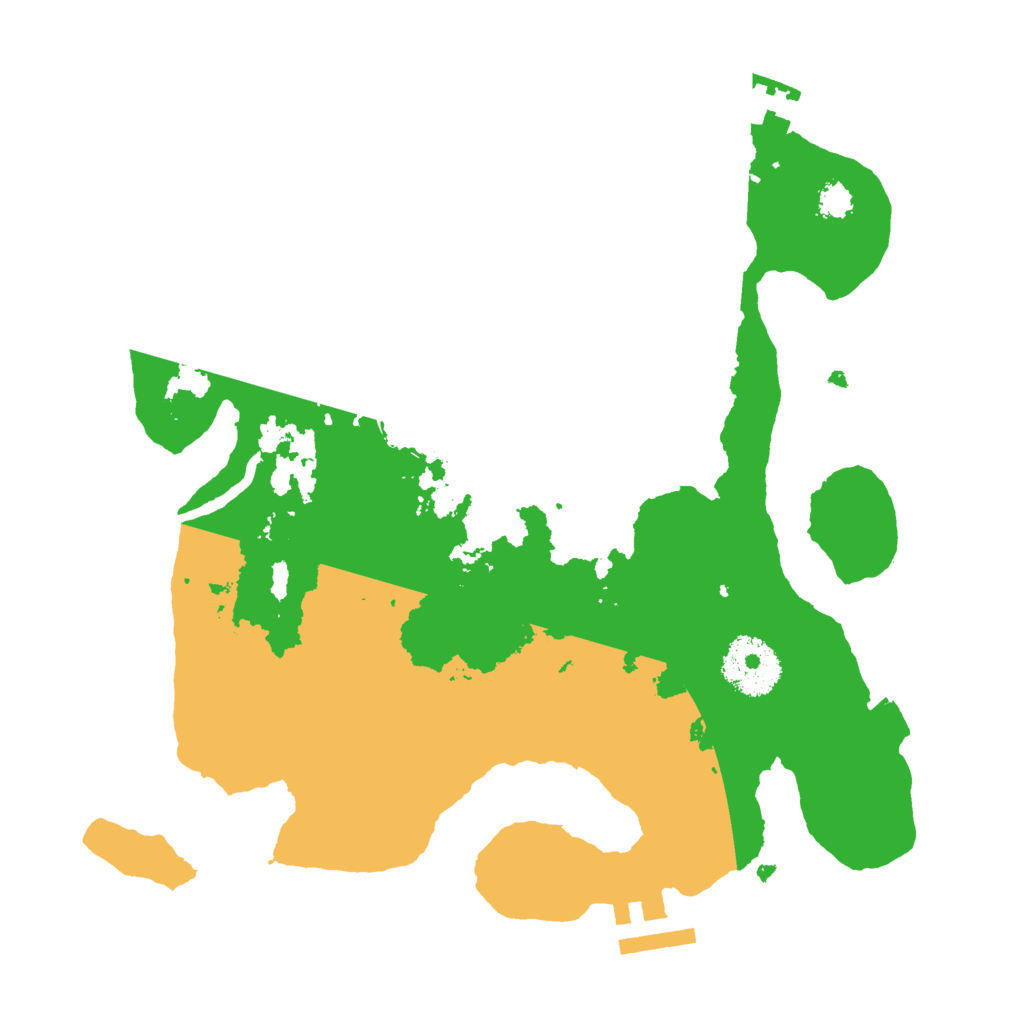 Biome Rust Map: Procedural Map, Size: 2700, Seed: 1972631413