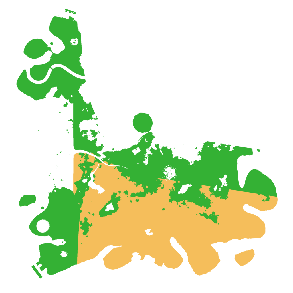 Biome Rust Map: Procedural Map, Size: 4000, Seed: 19845