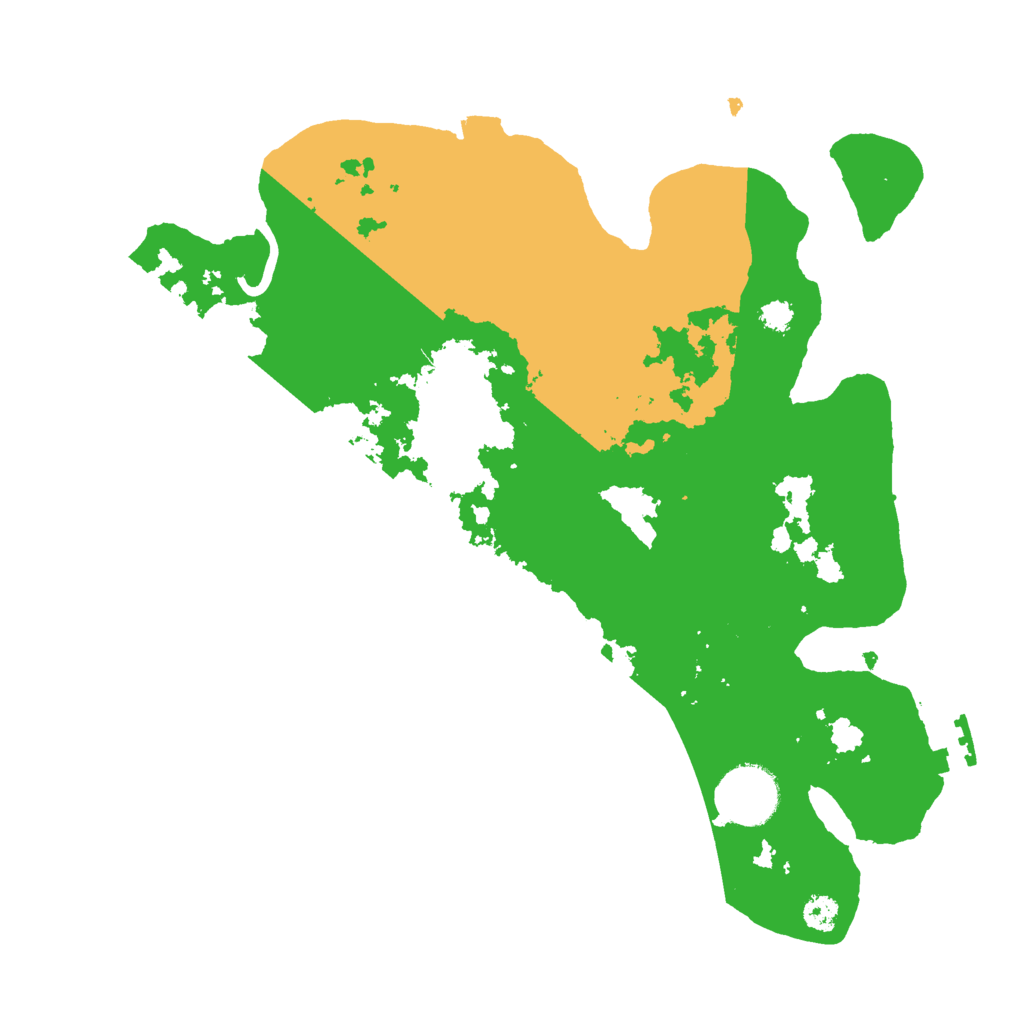 Biome Rust Map: Procedural Map, Size: 3000, Seed: 595019182