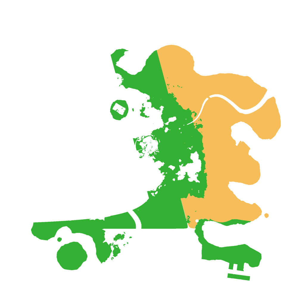 Biome Rust Map: Procedural Map, Size: 2750, Seed: 1424718036