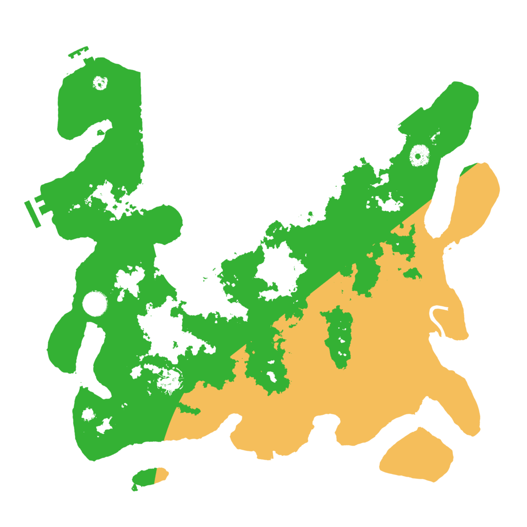 Biome Rust Map: Procedural Map, Size: 3750, Seed: 397417086