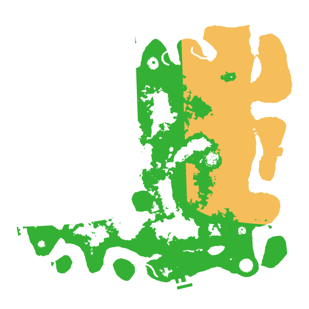 Biome Rust Map: Procedural Map, Size: 4000, Seed: 48353668