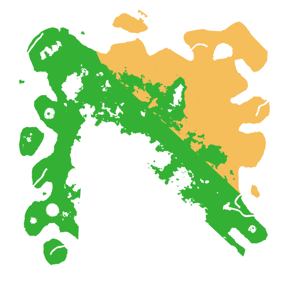 Biome Rust Map: Procedural Map, Size: 4000, Seed: 28717548