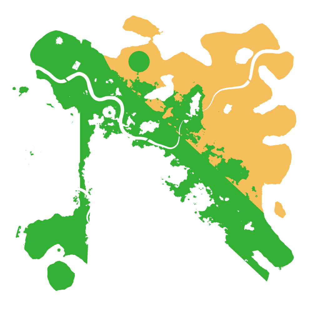 Biome Rust Map: Procedural Map, Size: 4000, Seed: 28717548