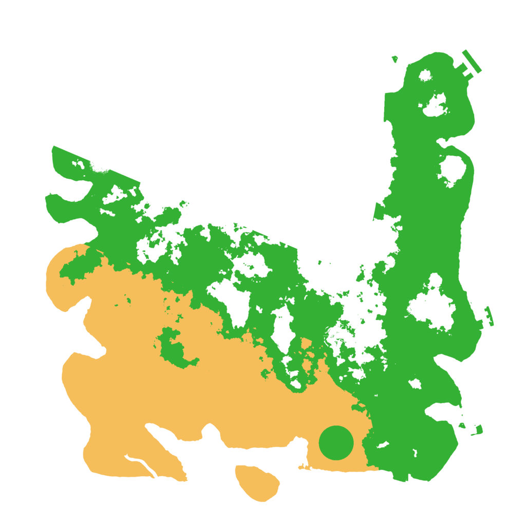 Biome Rust Map: Procedural Map, Size: 4000, Seed: 1294779853