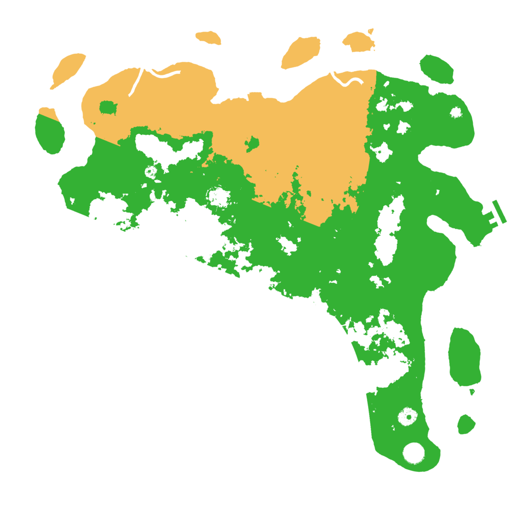 Biome Rust Map: Procedural Map, Size: 4250, Seed: 327127402