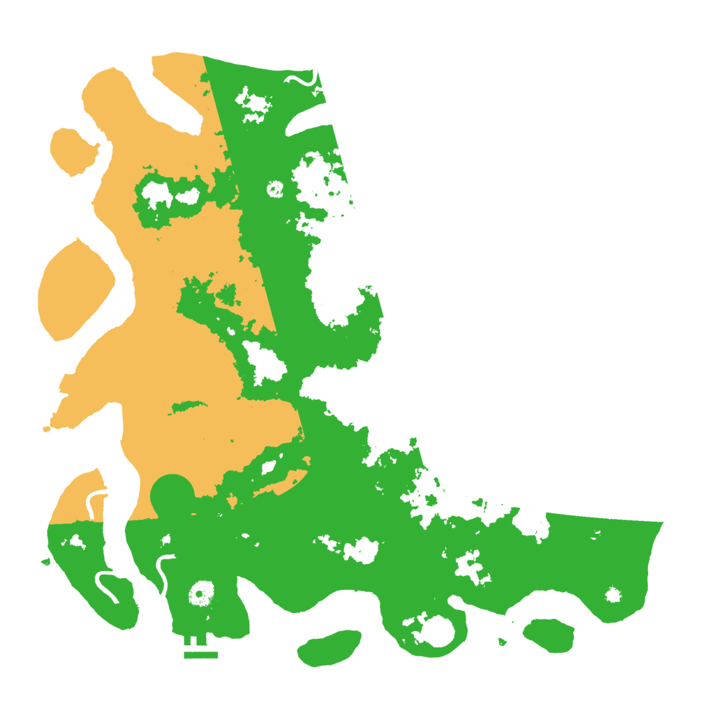 Biome Rust Map: Procedural Map, Size: 4250, Seed: 751392383