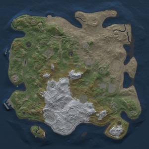 Thumbnail Rust Map: Procedural Map, Size: 4250, Seed: 1011988926, 19 Monuments