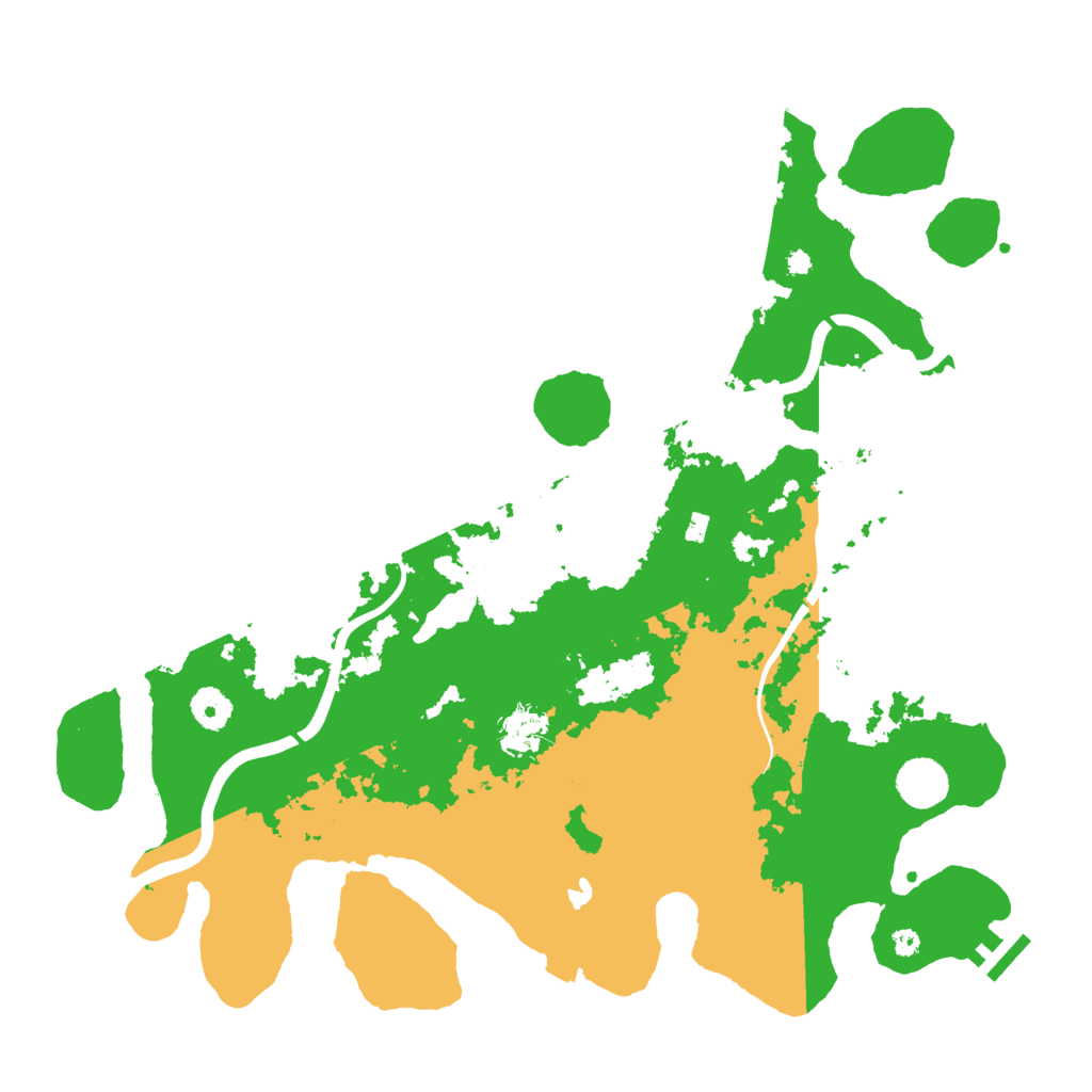 Biome Rust Map: Procedural Map, Size: 4000, Seed: 1135781672