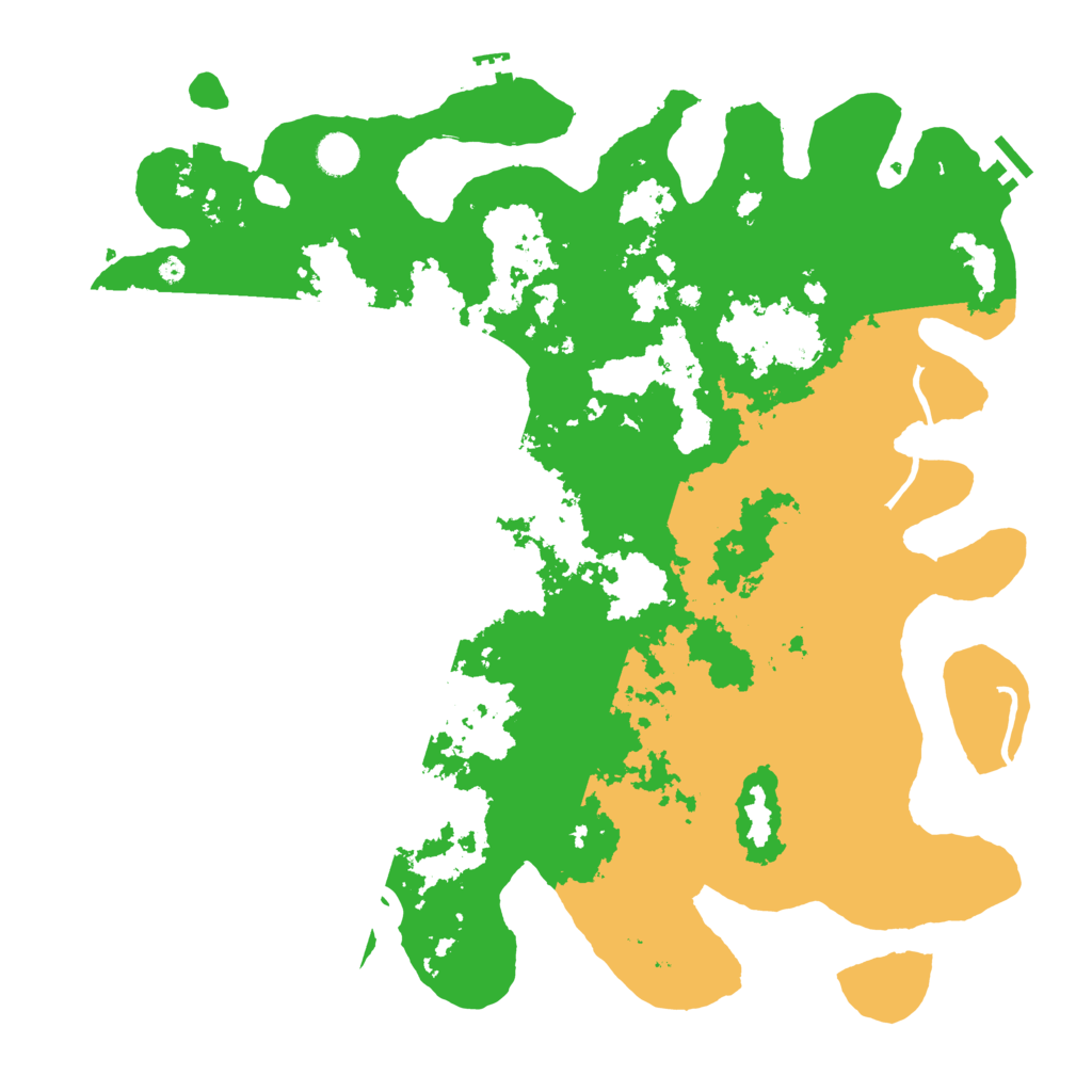 Biome Rust Map: Procedural Map, Size: 4500, Seed: 1546938158