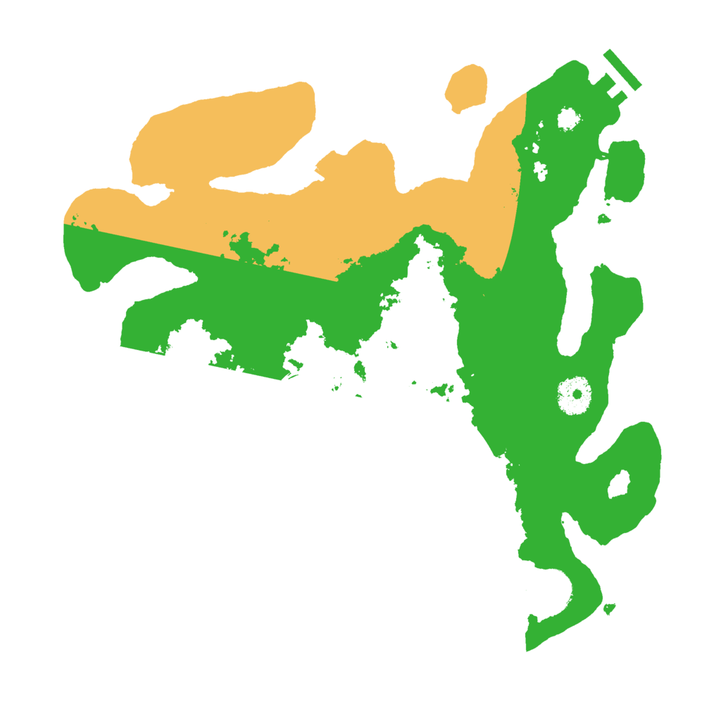 Biome Rust Map: Procedural Map, Size: 3000, Seed: 643639915