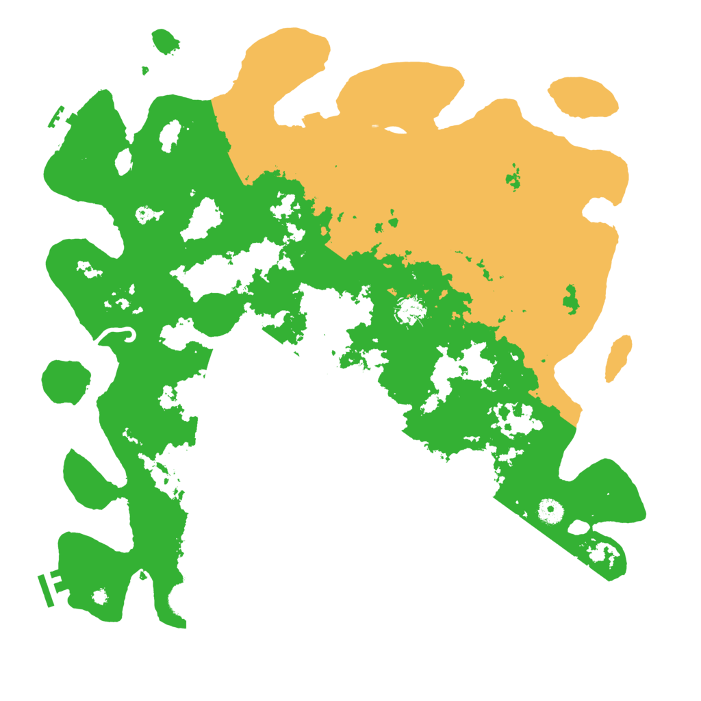 Biome Rust Map: Procedural Map, Size: 4250, Seed: 1942700168