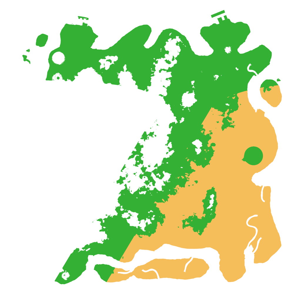 Biome Rust Map: Procedural Map, Size: 4250, Seed: 2070457772