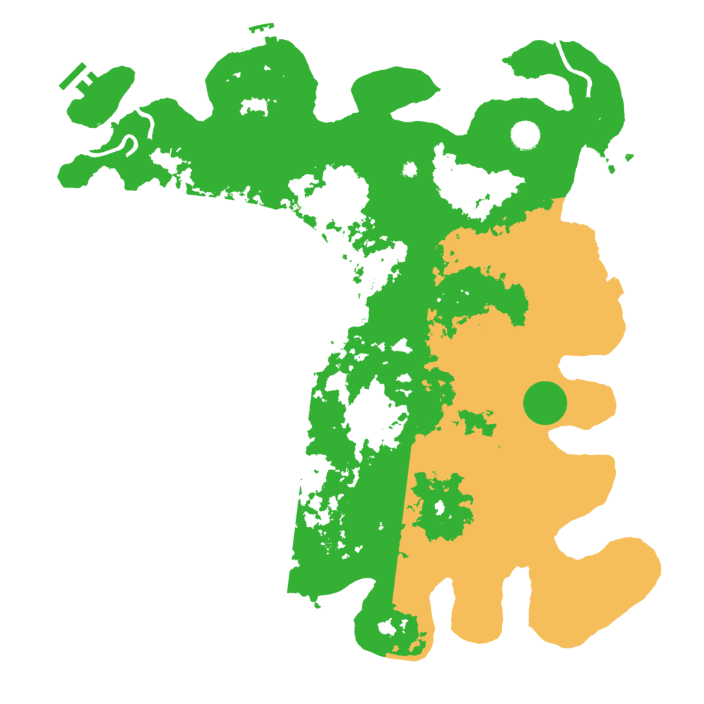 Biome Rust Map: Procedural Map, Size: 4250, Seed: 1833738346