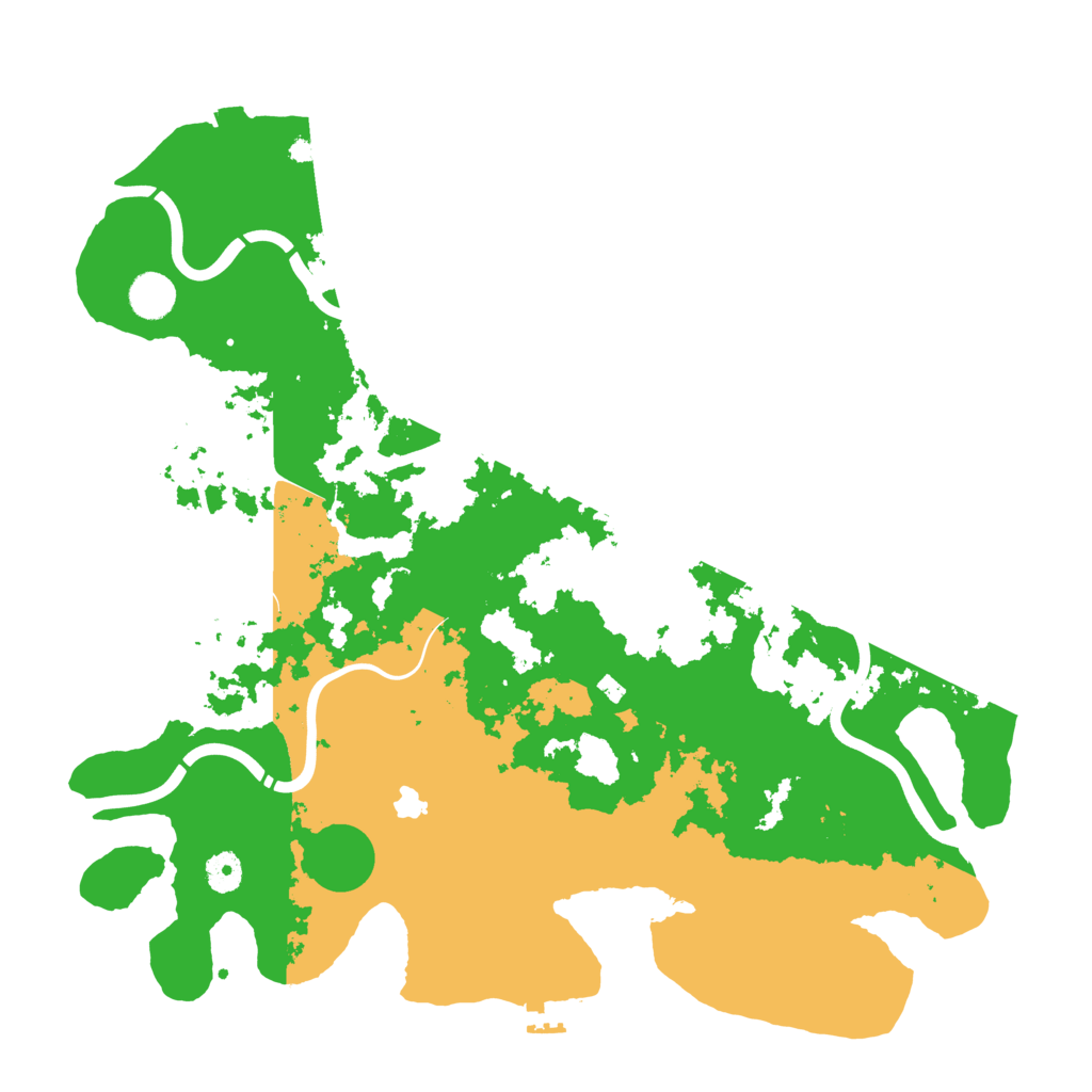 Biome Rust Map: Procedural Map, Size: 4250, Seed: 1884789860