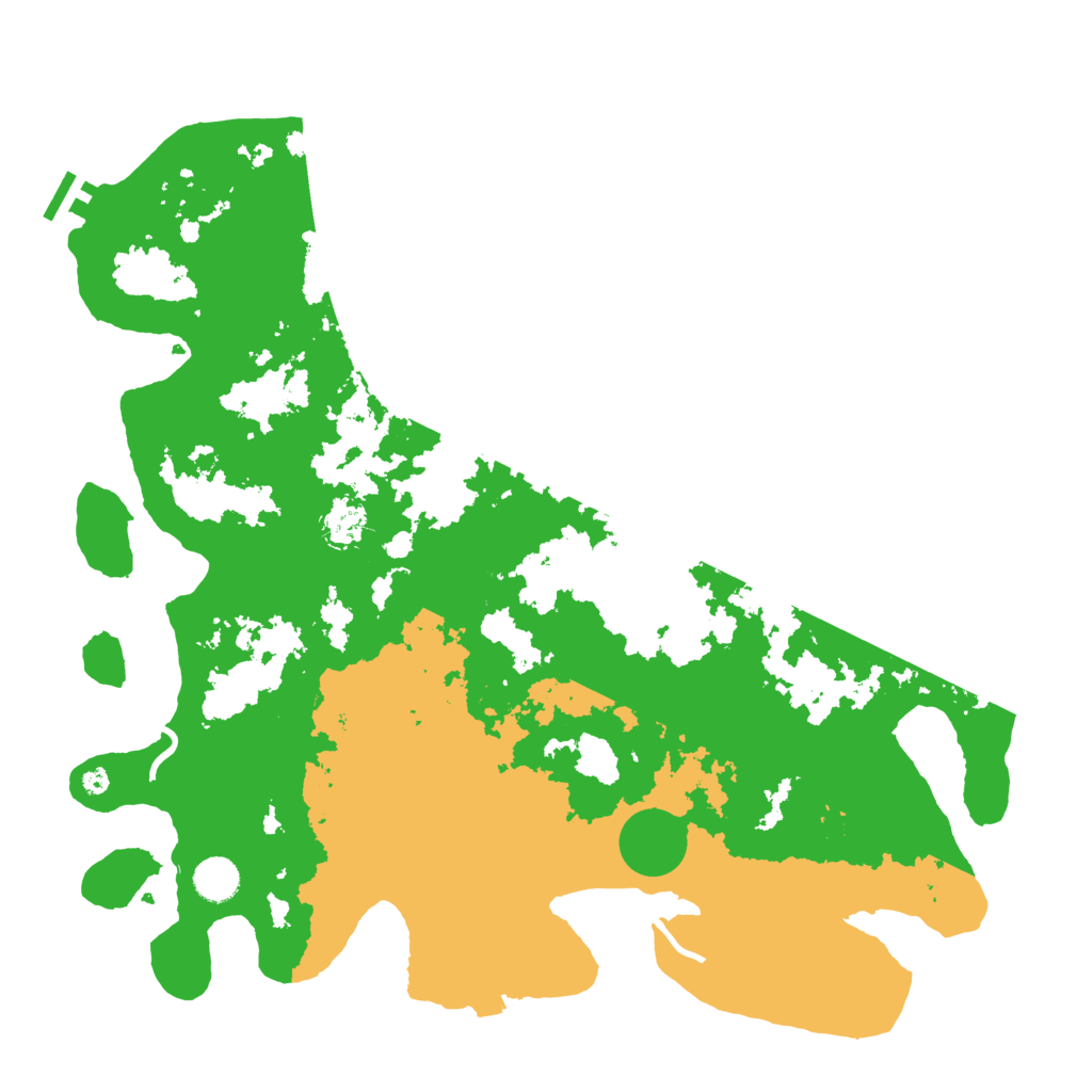 Biome Rust Map: Procedural Map, Size: 4250, Seed: 1884789860