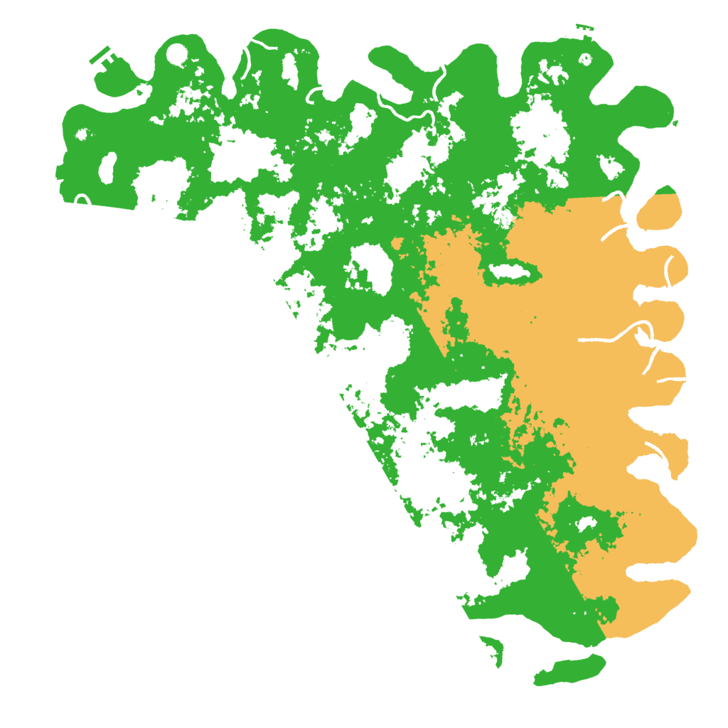 Biome Rust Map: Procedural Map, Size: 6000, Seed: 648469739