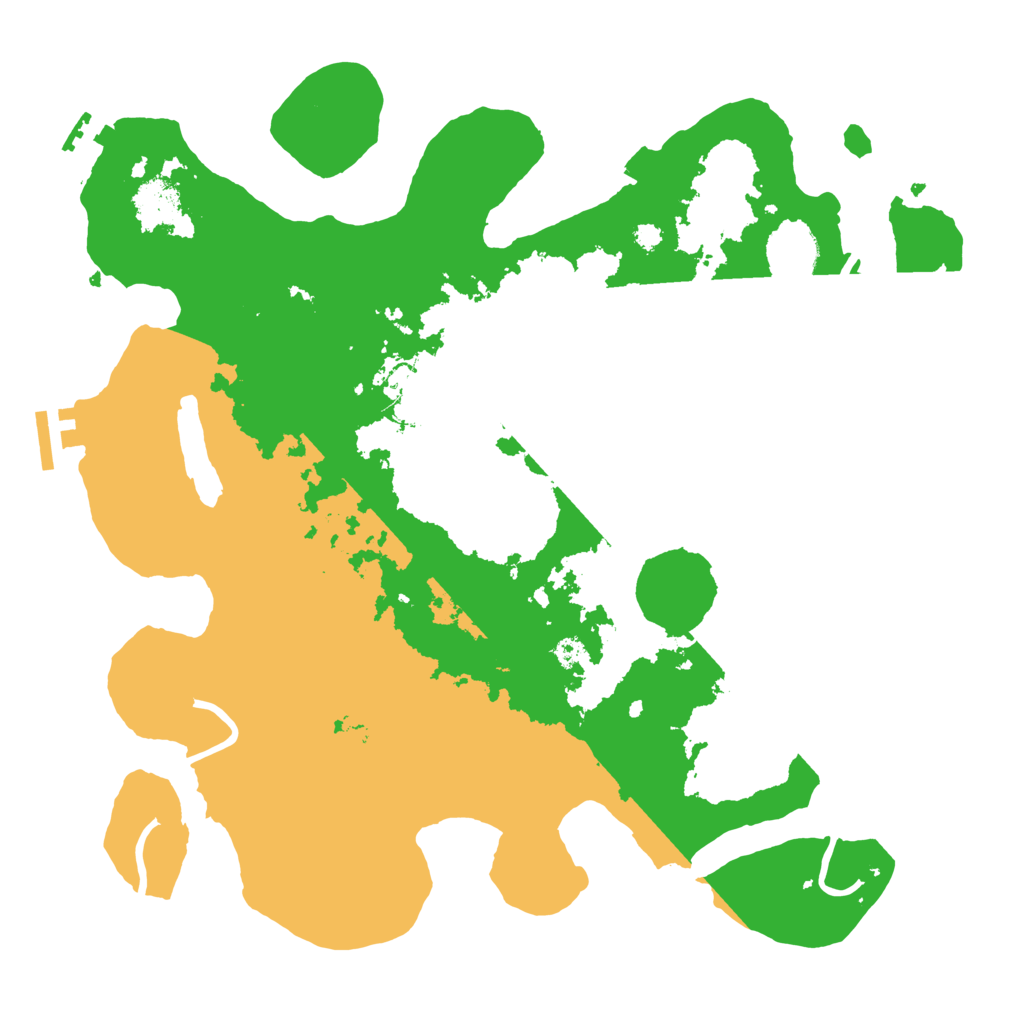 Biome Rust Map: Procedural Map, Size: 3500, Seed: 723098664