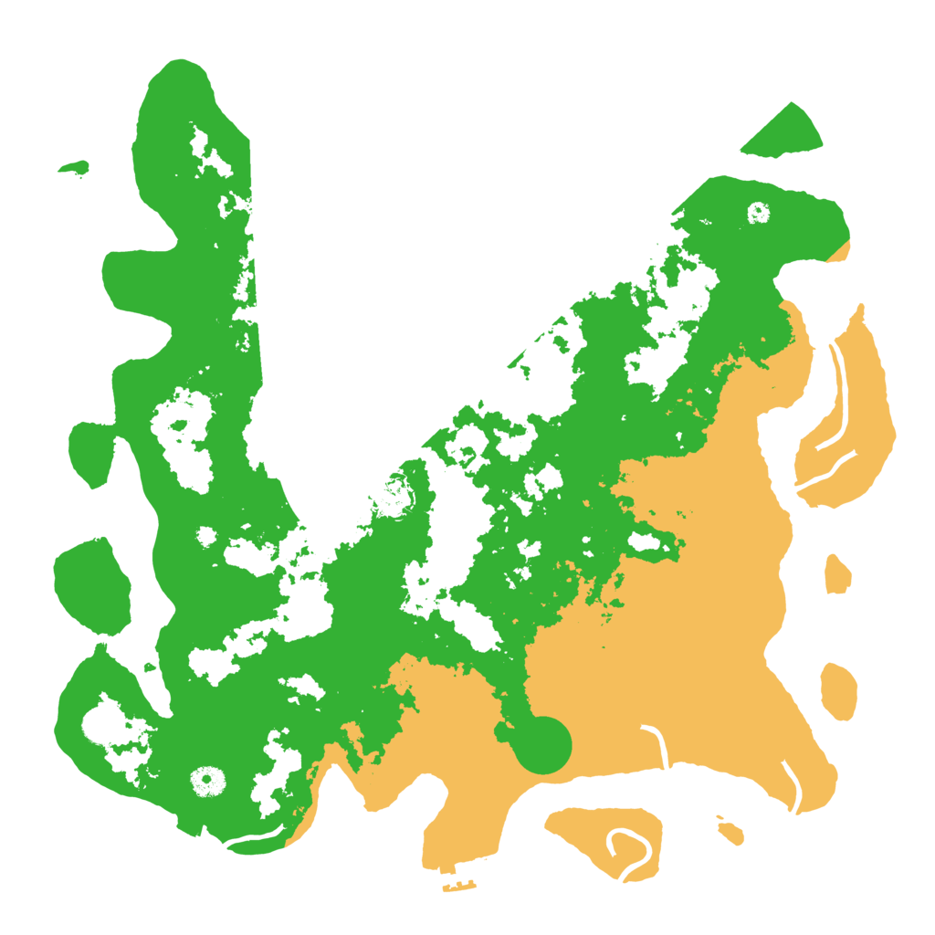 Biome Rust Map: Procedural Map, Size: 4250, Seed: 2066929343