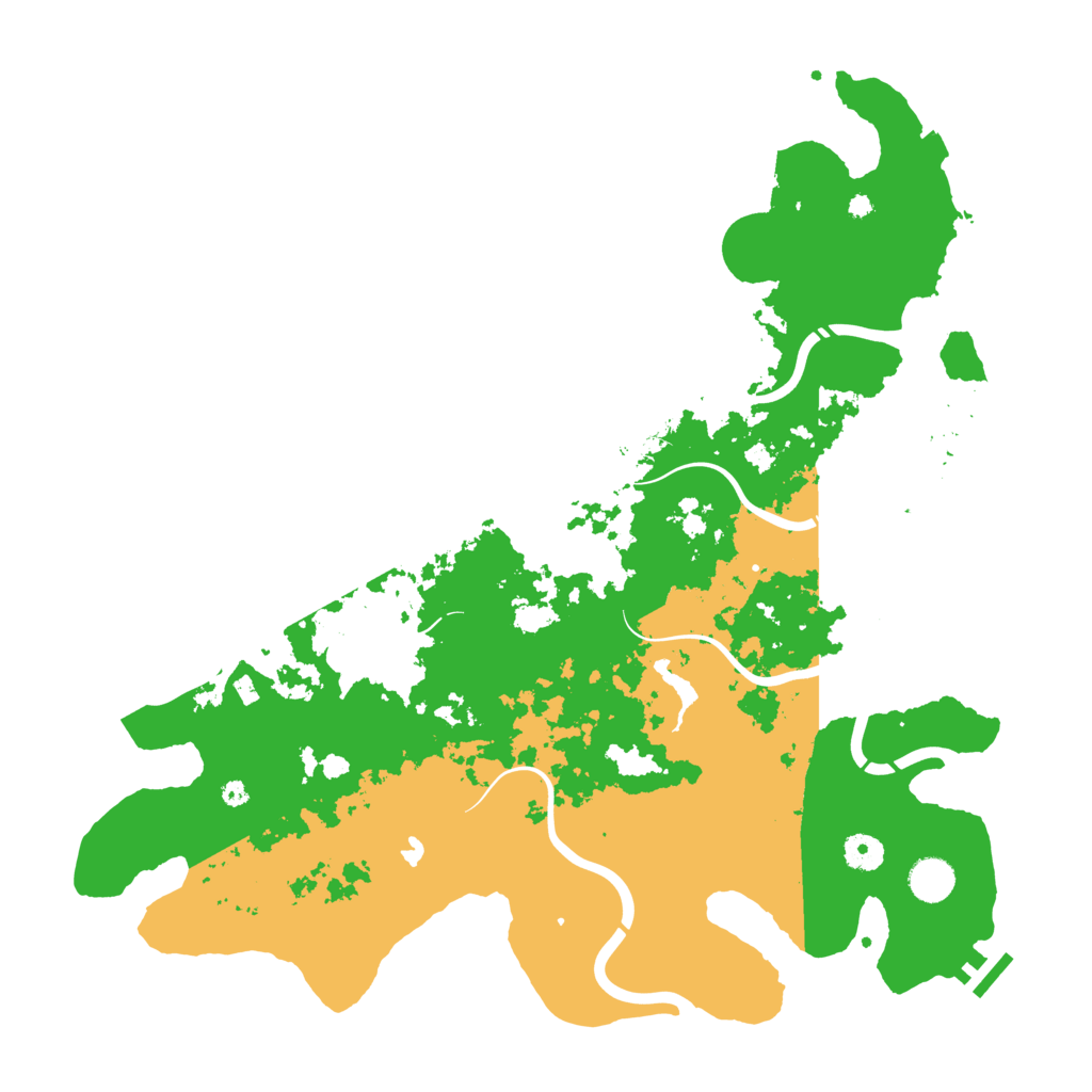 Biome Rust Map: Procedural Map, Size: 4250, Seed: 1128209540
