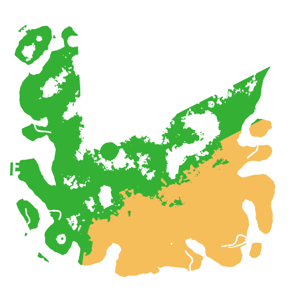 Biome Rust Map: Procedural Map, Size: 4500, Seed: 600030715