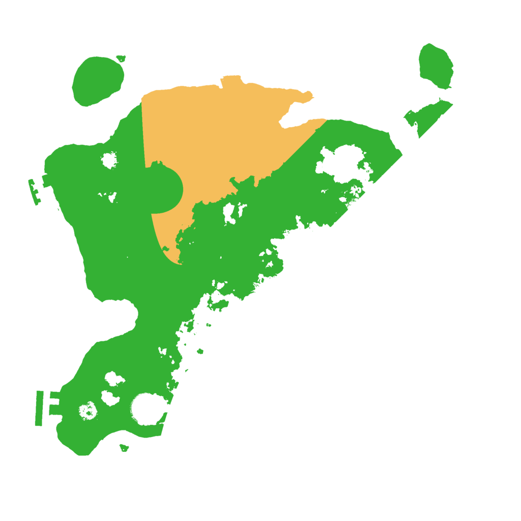 Biome Rust Map: Procedural Map, Size: 3000, Seed: 358055072