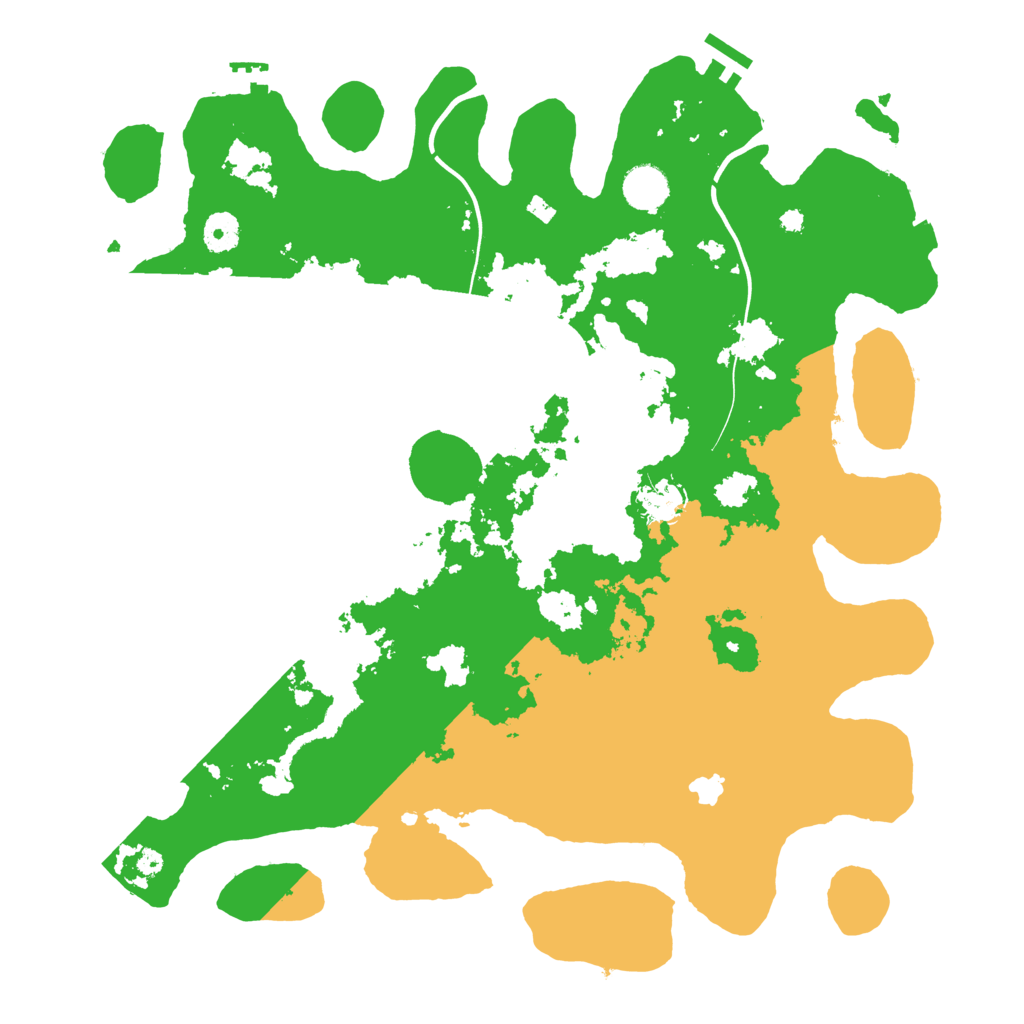 Biome Rust Map: Procedural Map, Size: 4000, Seed: 714757308