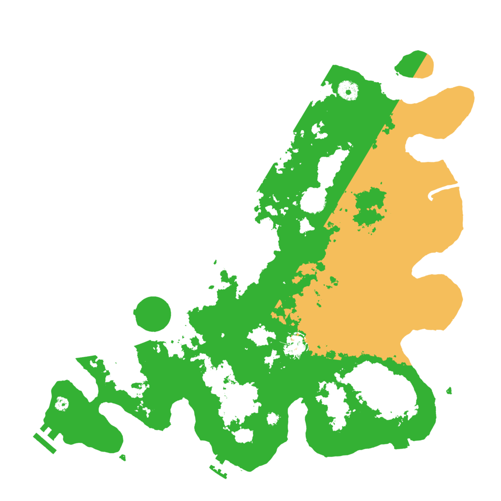 Biome Rust Map: Procedural Map, Size: 3750, Seed: 258453063