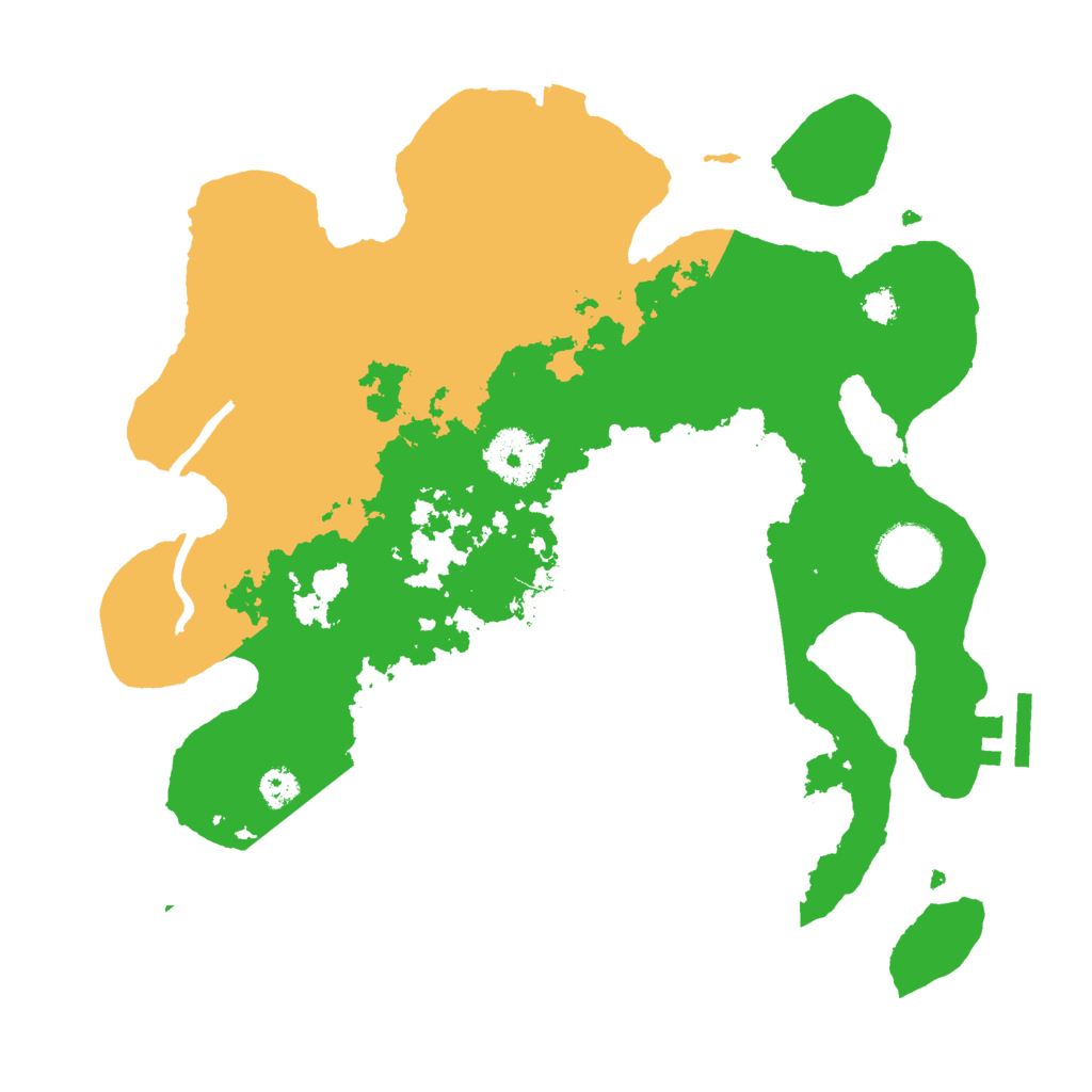 Biome Rust Map: Procedural Map, Size: 3000, Seed: 1131933448