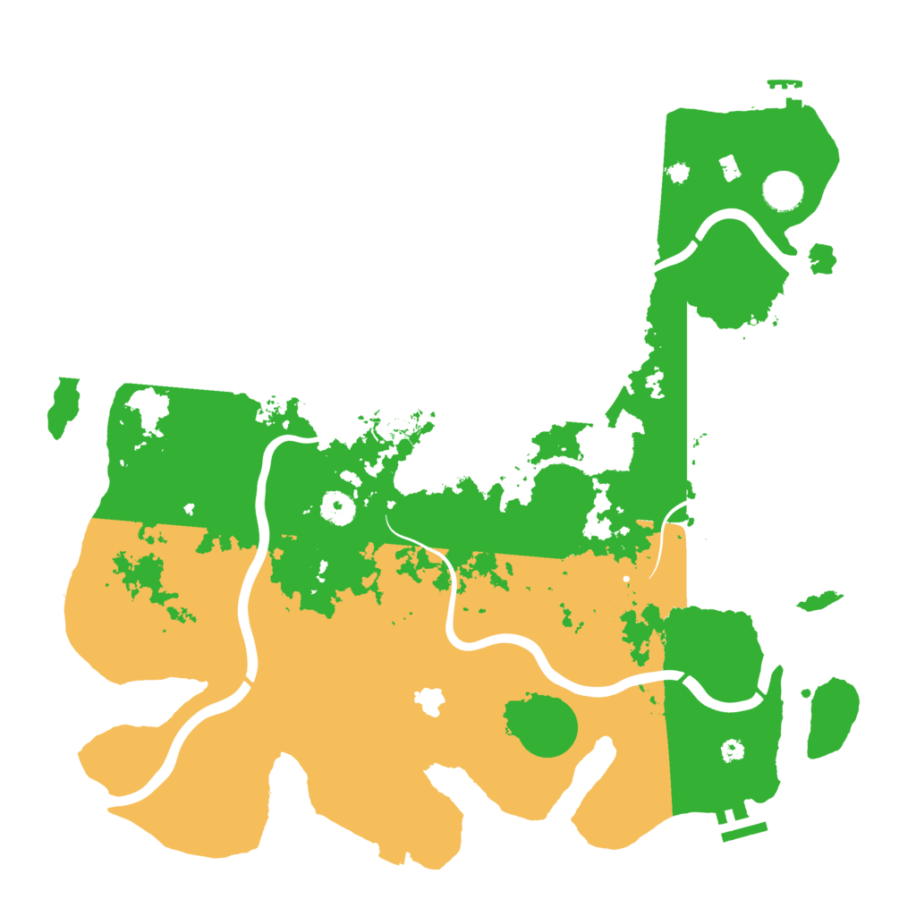 Biome Rust Map: Procedural Map, Size: 4000, Seed: 1717081114