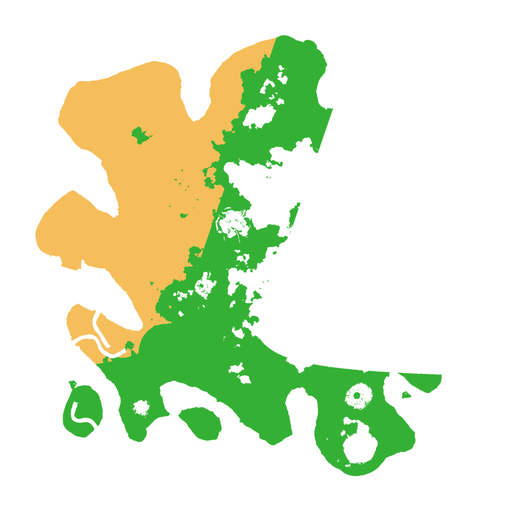 Biome Rust Map: Procedural Map, Size: 3000, Seed: 291032797