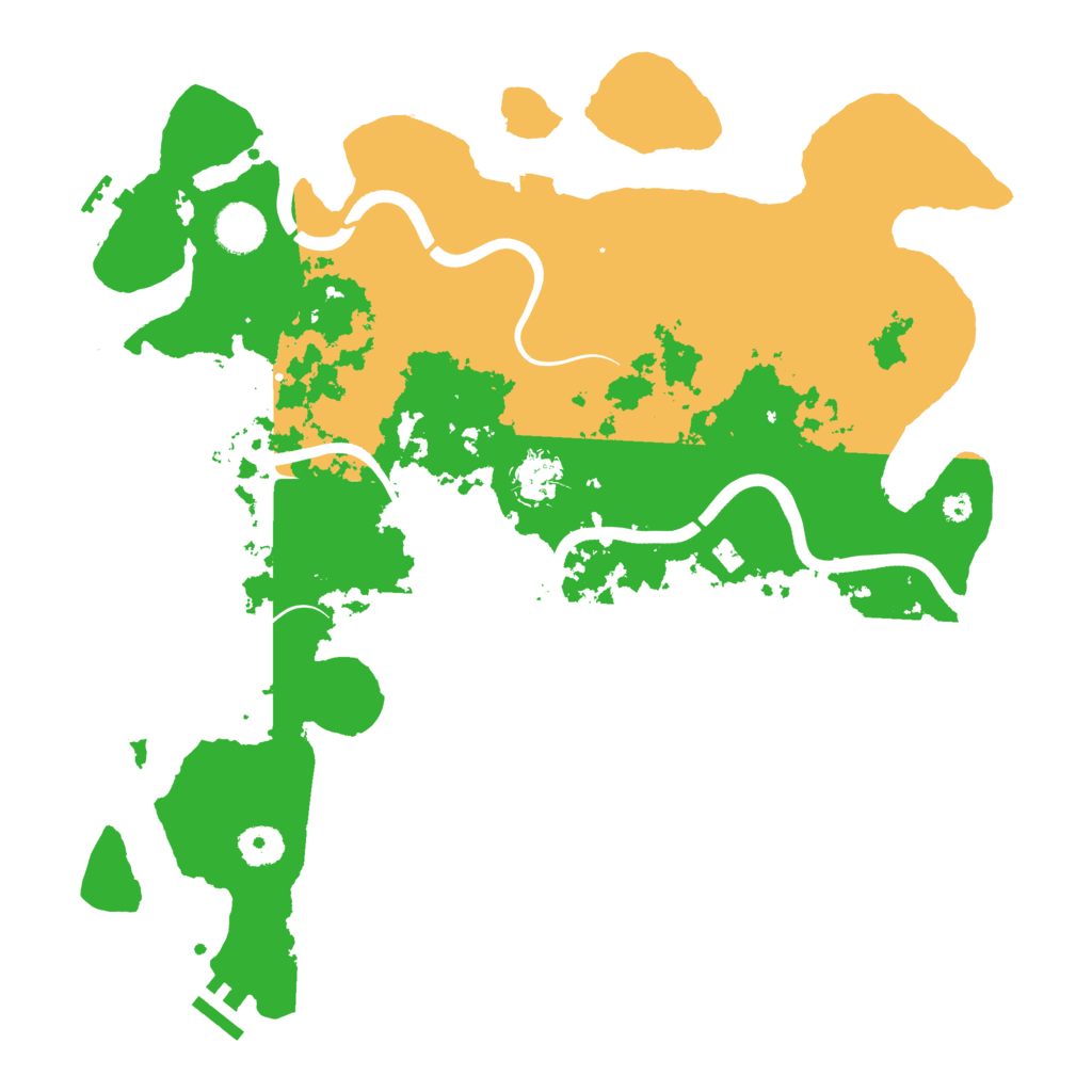 Biome Rust Map: Procedural Map, Size: 3800, Seed: 2081656157