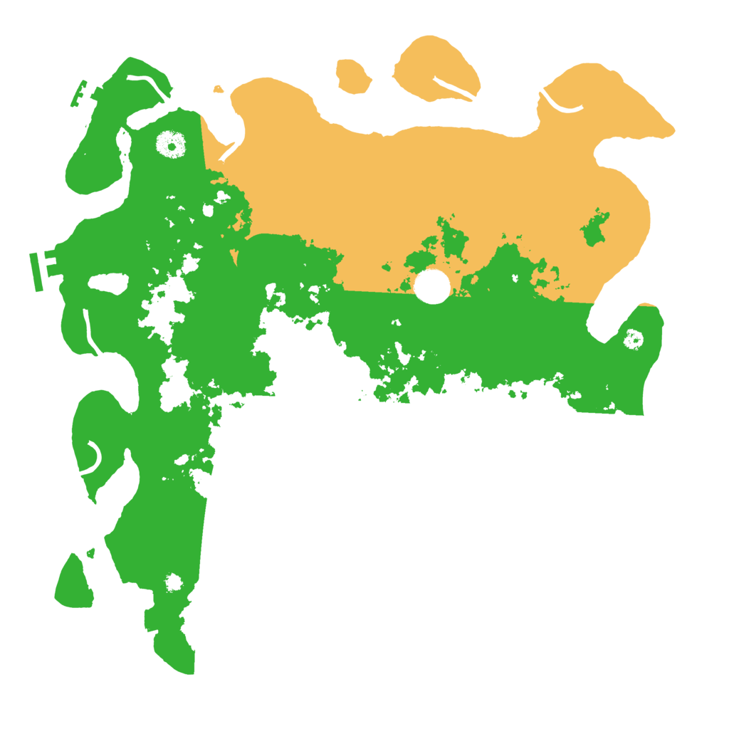 Biome Rust Map: Procedural Map, Size: 3800, Seed: 2081656157