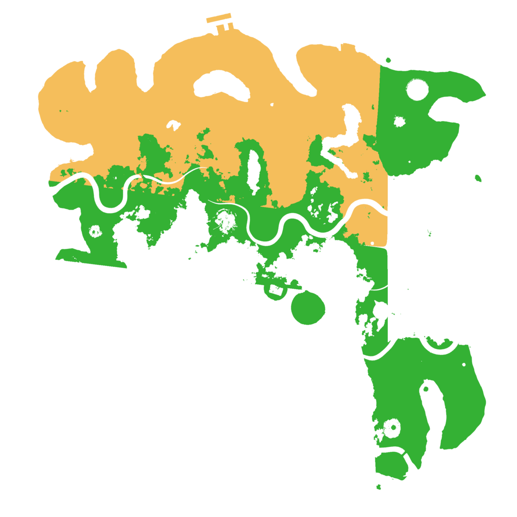 Biome Rust Map: Procedural Map, Size: 4200, Seed: 694269