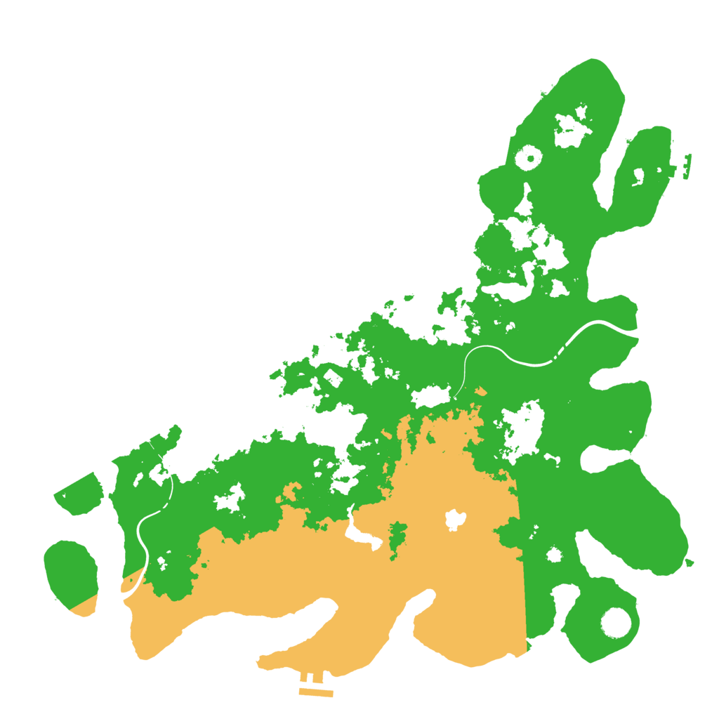 Biome Rust Map: Procedural Map, Size: 4250, Seed: 371935357