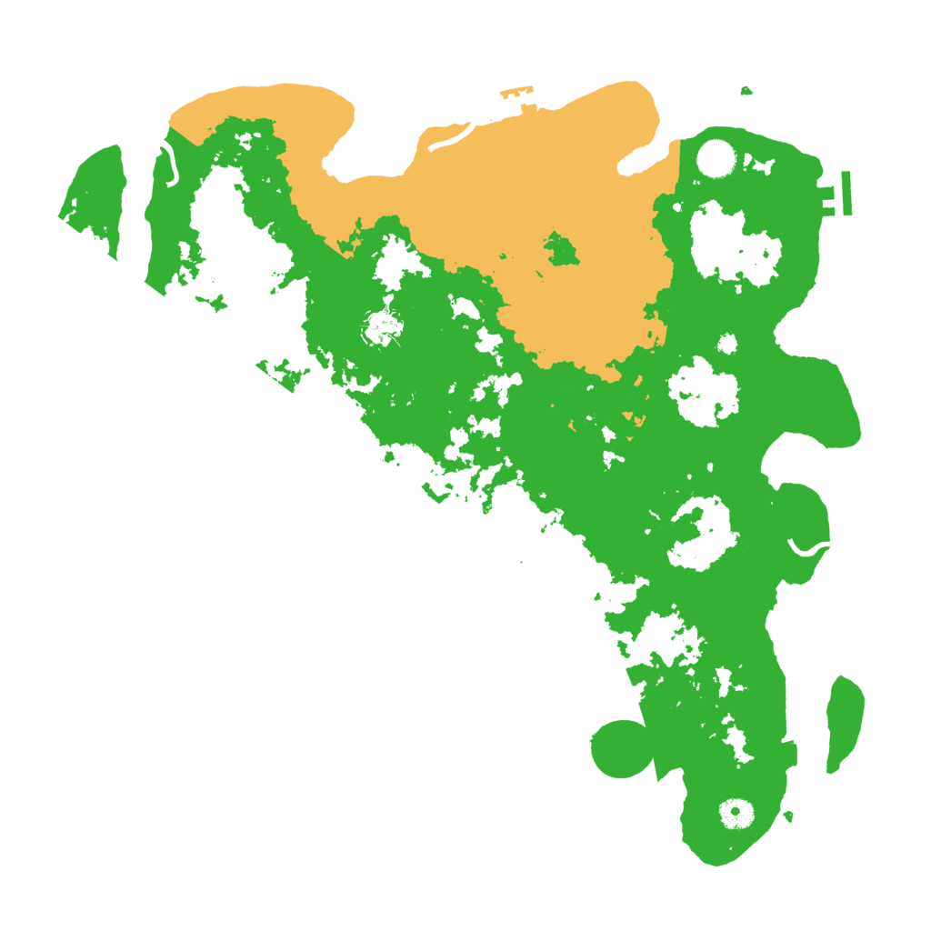 Biome Rust Map: Procedural Map, Size: 4250, Seed: 127327560