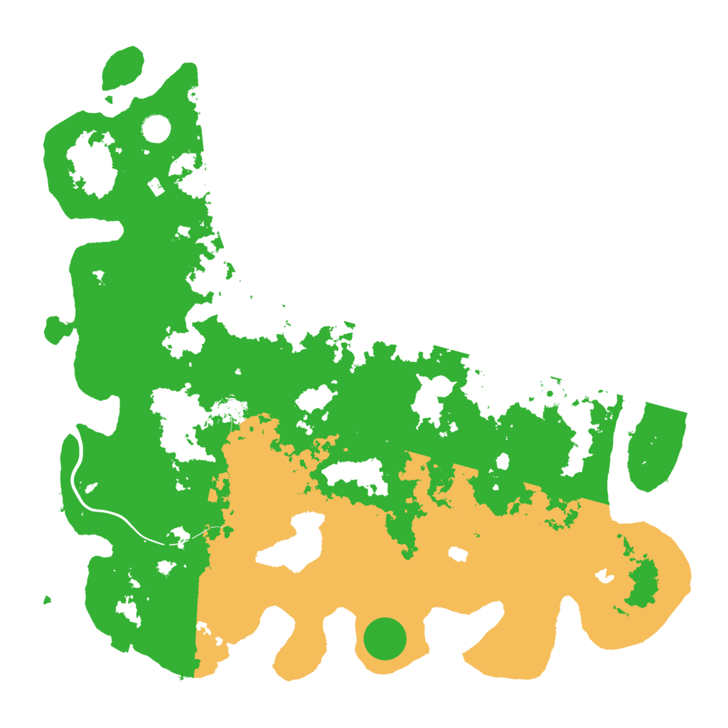 Biome Rust Map: Procedural Map, Size: 4500, Seed: 792539324