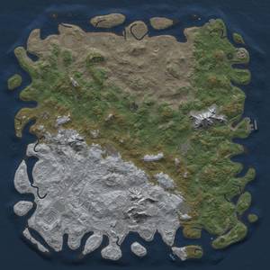 Thumbnail Rust Map: Procedural Map, Size: 6000, Seed: 29082024, 19 Monuments