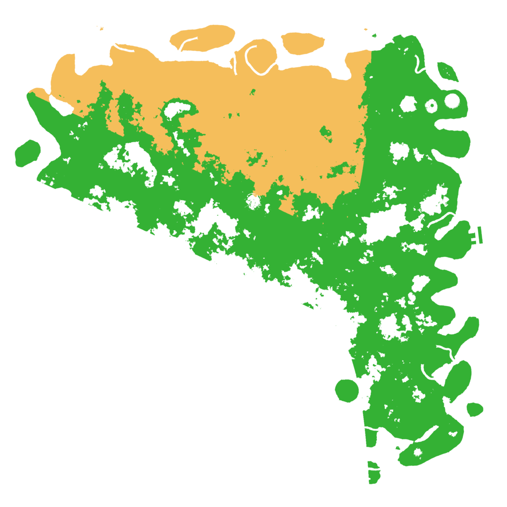 Biome Rust Map: Procedural Map, Size: 6000, Seed: 29082024