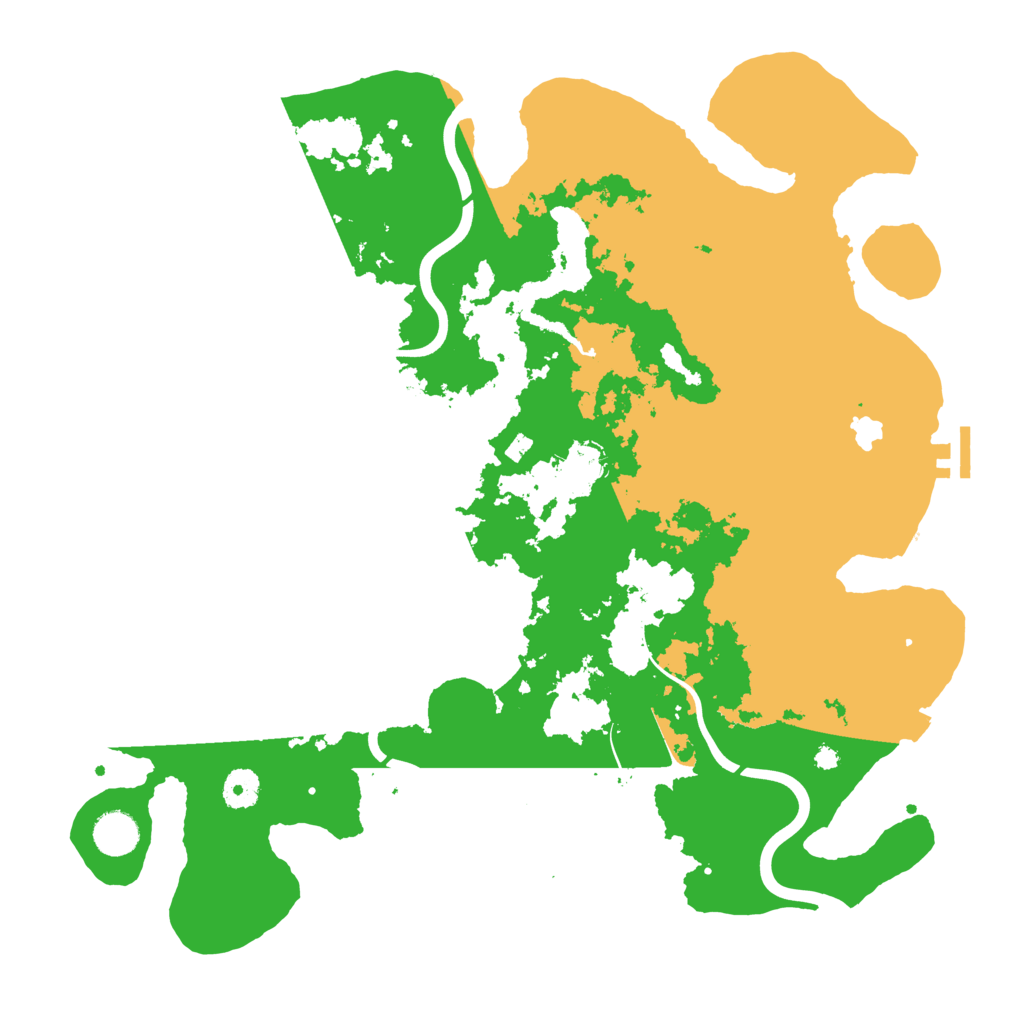 Biome Rust Map: Procedural Map, Size: 4000, Seed: 2113088611