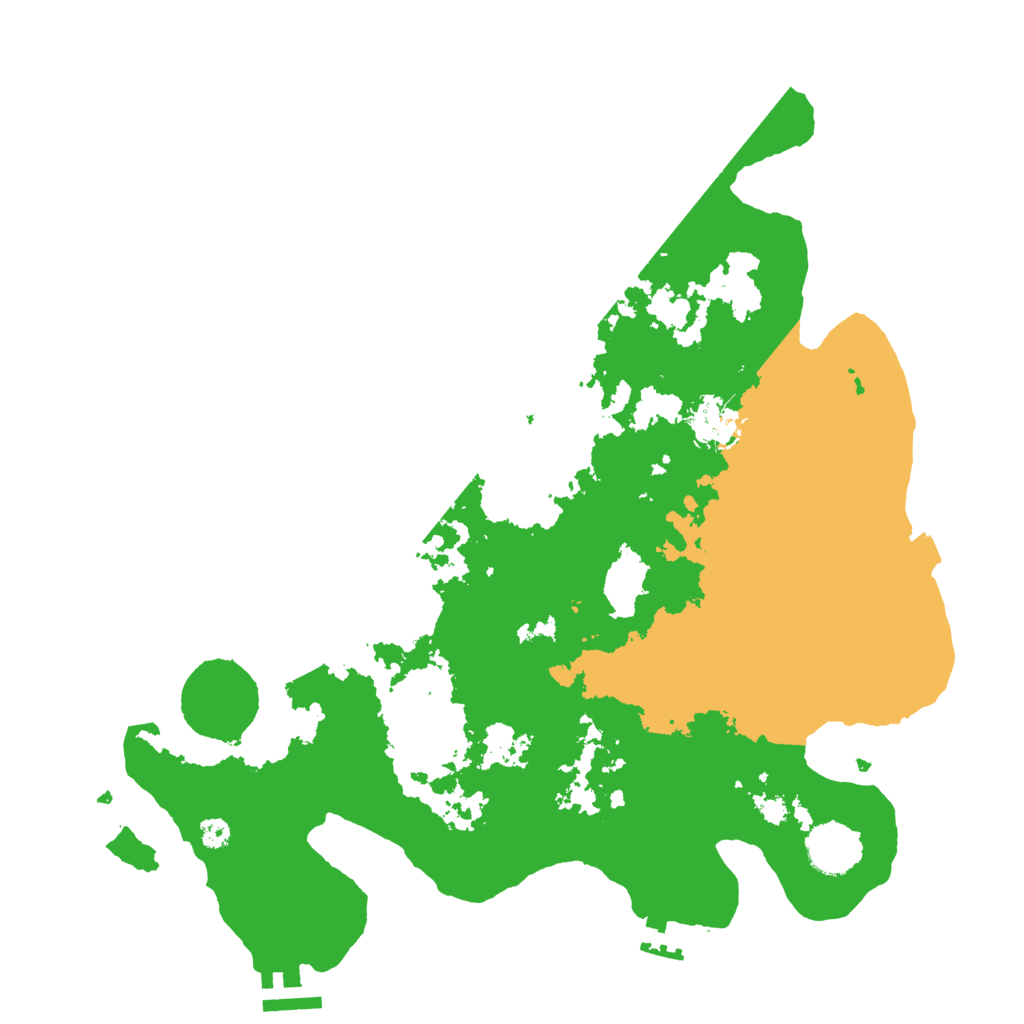 Biome Rust Map: Procedural Map, Size: 3500, Seed: 1906172755