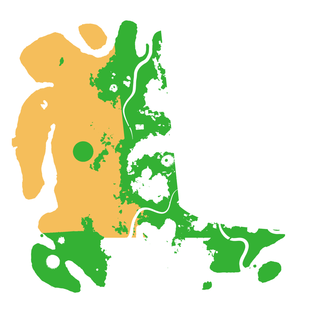 Biome Rust Map: Procedural Map, Size: 4100, Seed: 424273531